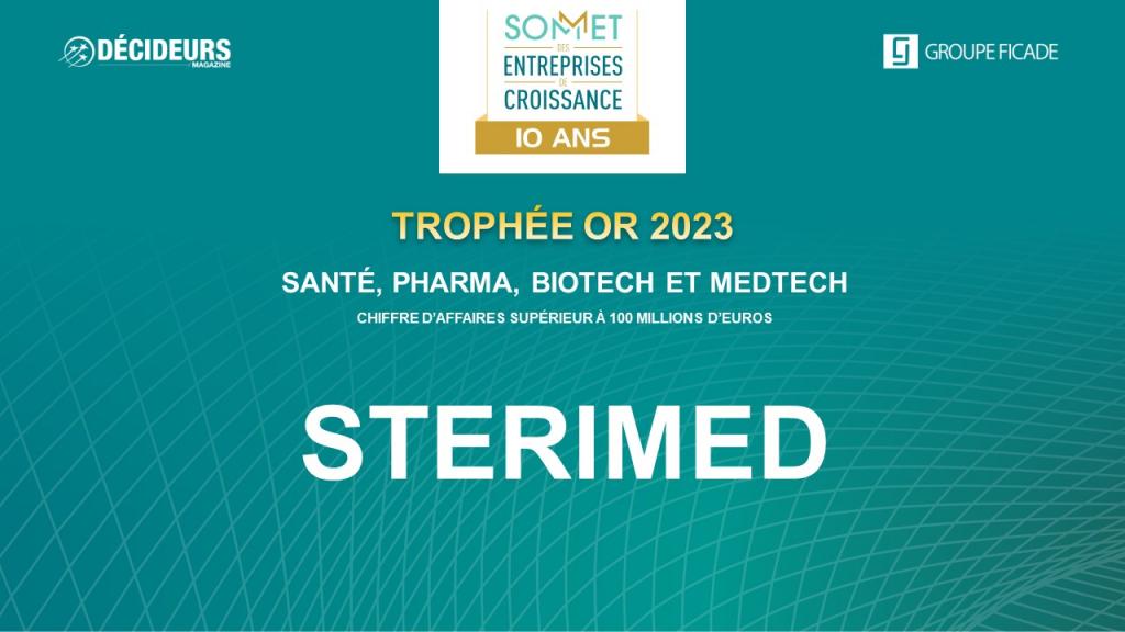 Sterimed wins the 2023 Growth Company Summit 2023